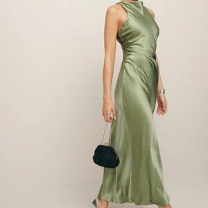 Reformation Casette Silk Dress - New With Tags, Never Worn